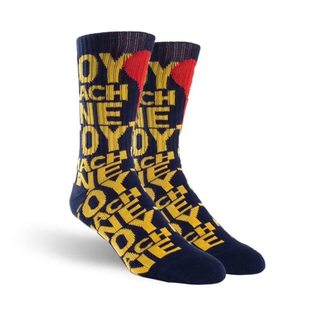 Toy Machine New Blood Sock - Navy 1
