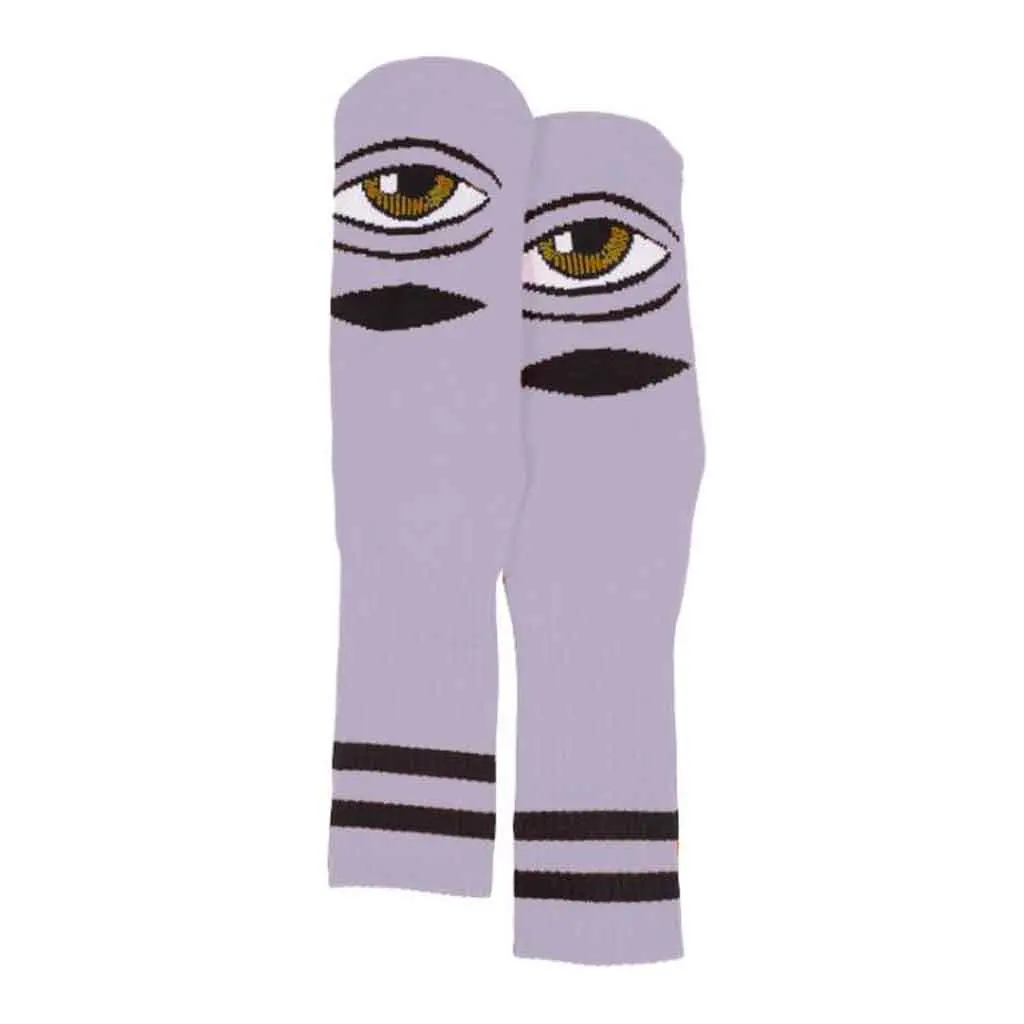 Toy Machine Sect Eye Iii Sock - Lavender 1