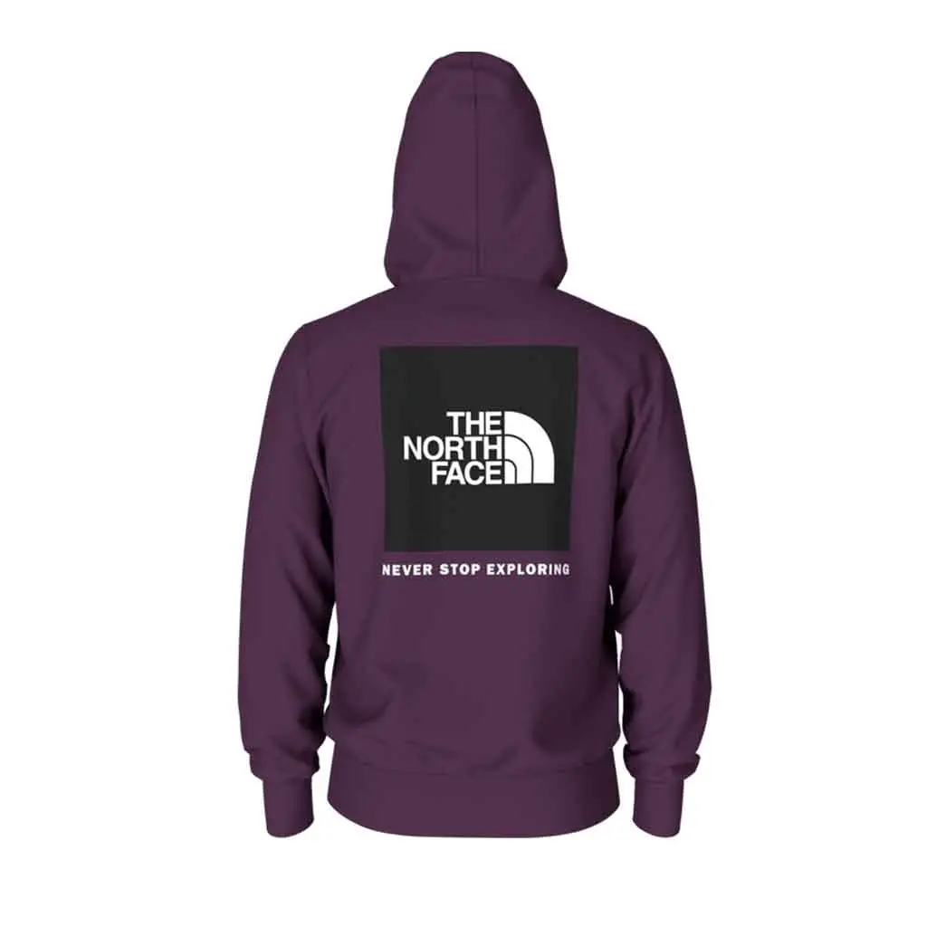 The North Face Box Nse Pullover Hoodie - Black Currant Purple V6v 1