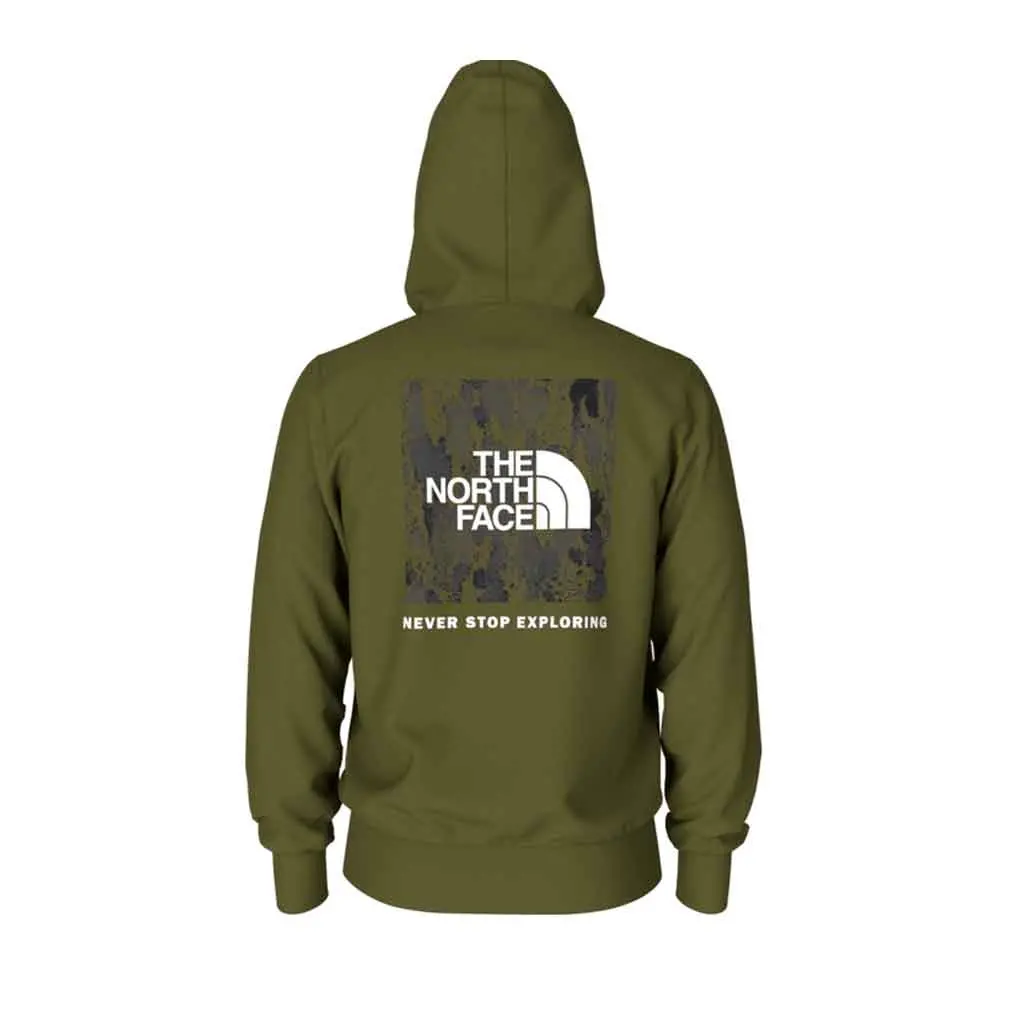 The North Face Box Nse Pullover Hoodie - Forest Olive Pib 1