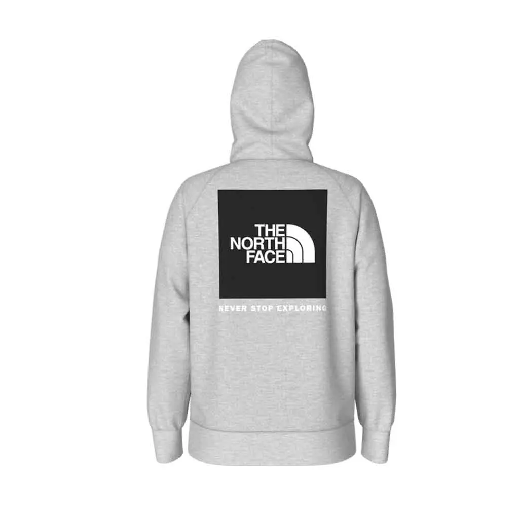 The North Face Women's Box Nse Pullover Hoodie - Light Grey/Black G4u 1