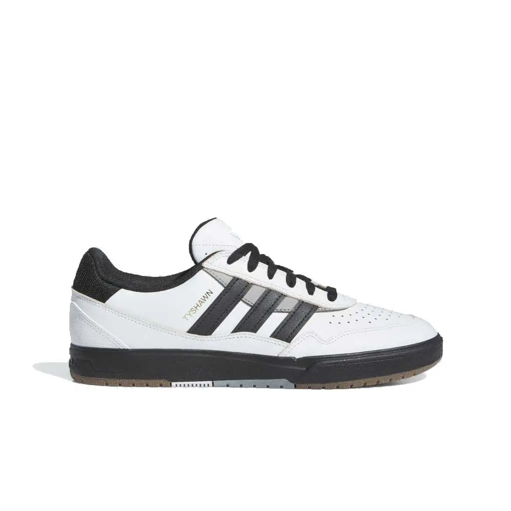 Adidas Tyshawn Ii - Crystal White/Core Black/Charcoal Solid Grey 1