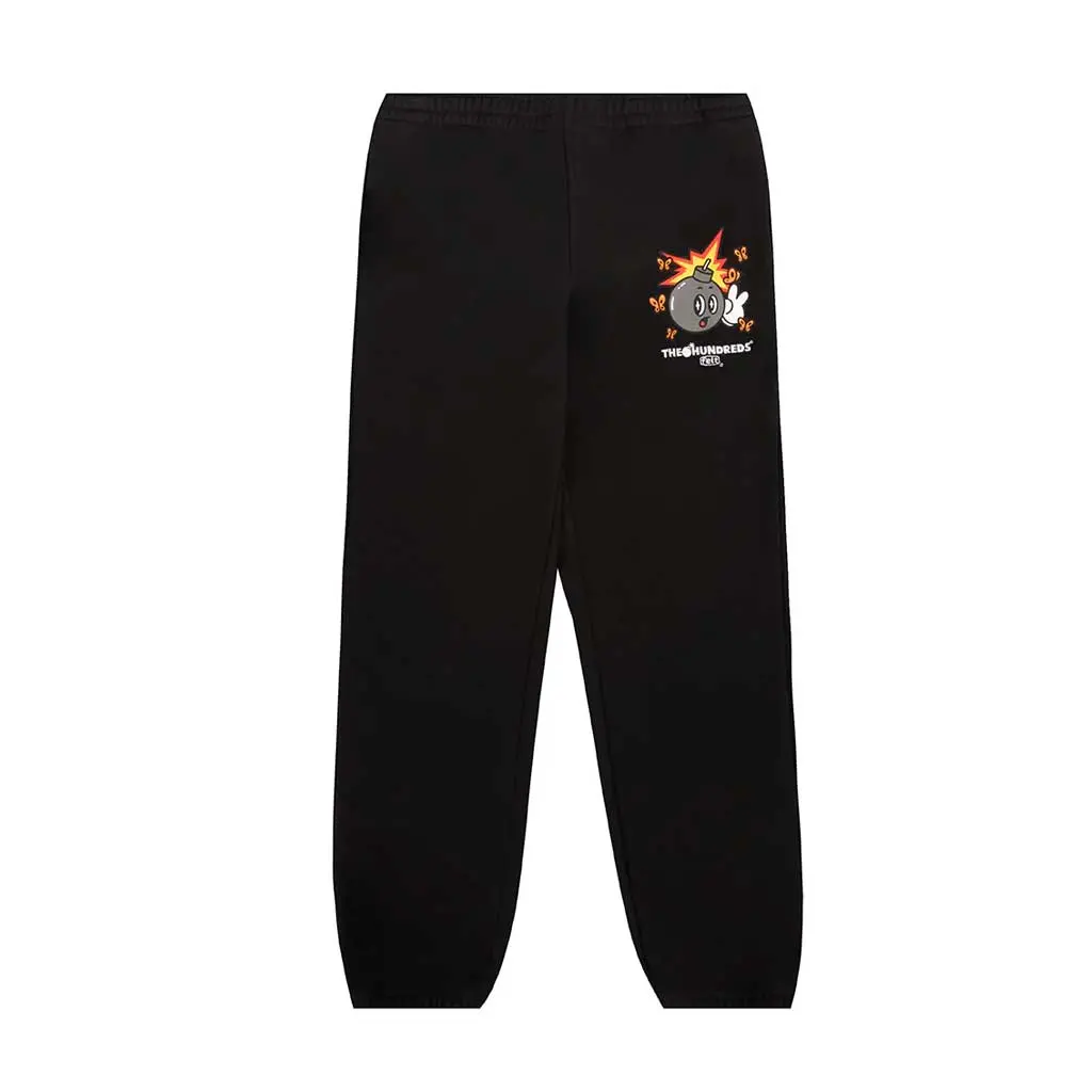 The Hundreds Butteryfly Adam Sweatpants - Black 1