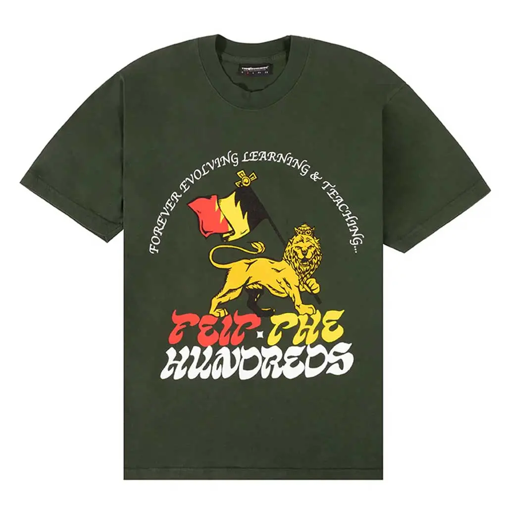 The Hundreds Lion T-Shirt - Ivy 1