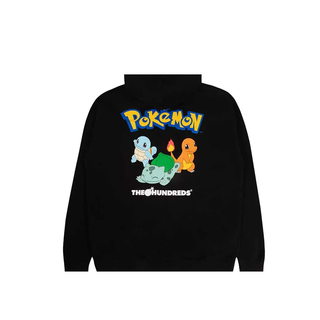 The Hundreds X Pokemon Kanto P/O Hoodie - Black 1