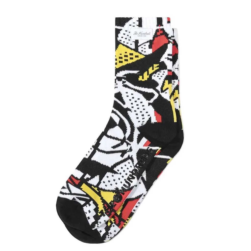 The Hundreds Roy Socks - Red 1