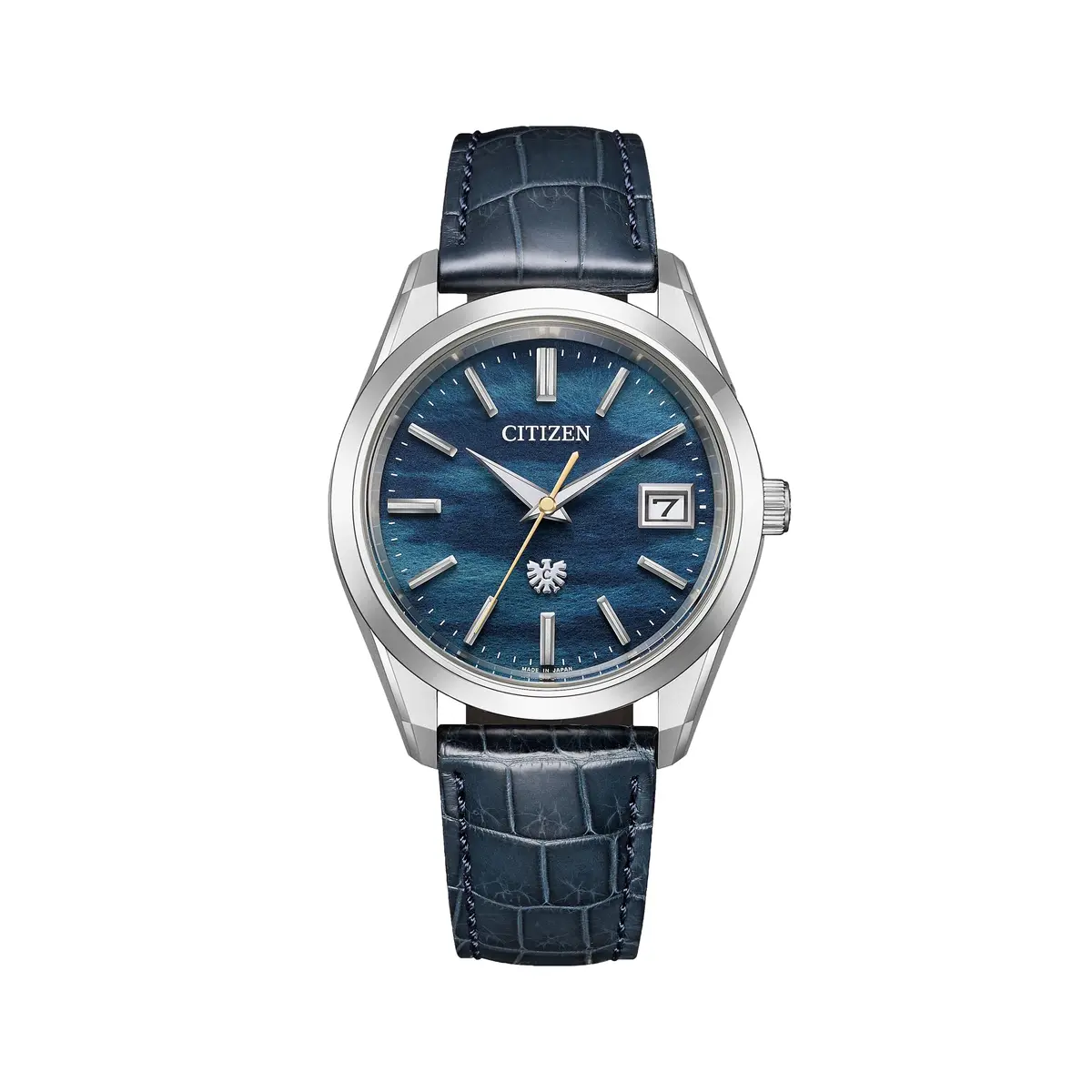 The Citizen Super Titanium™ Limited Edition 38.3Mm - Blue On Leather Strap 1