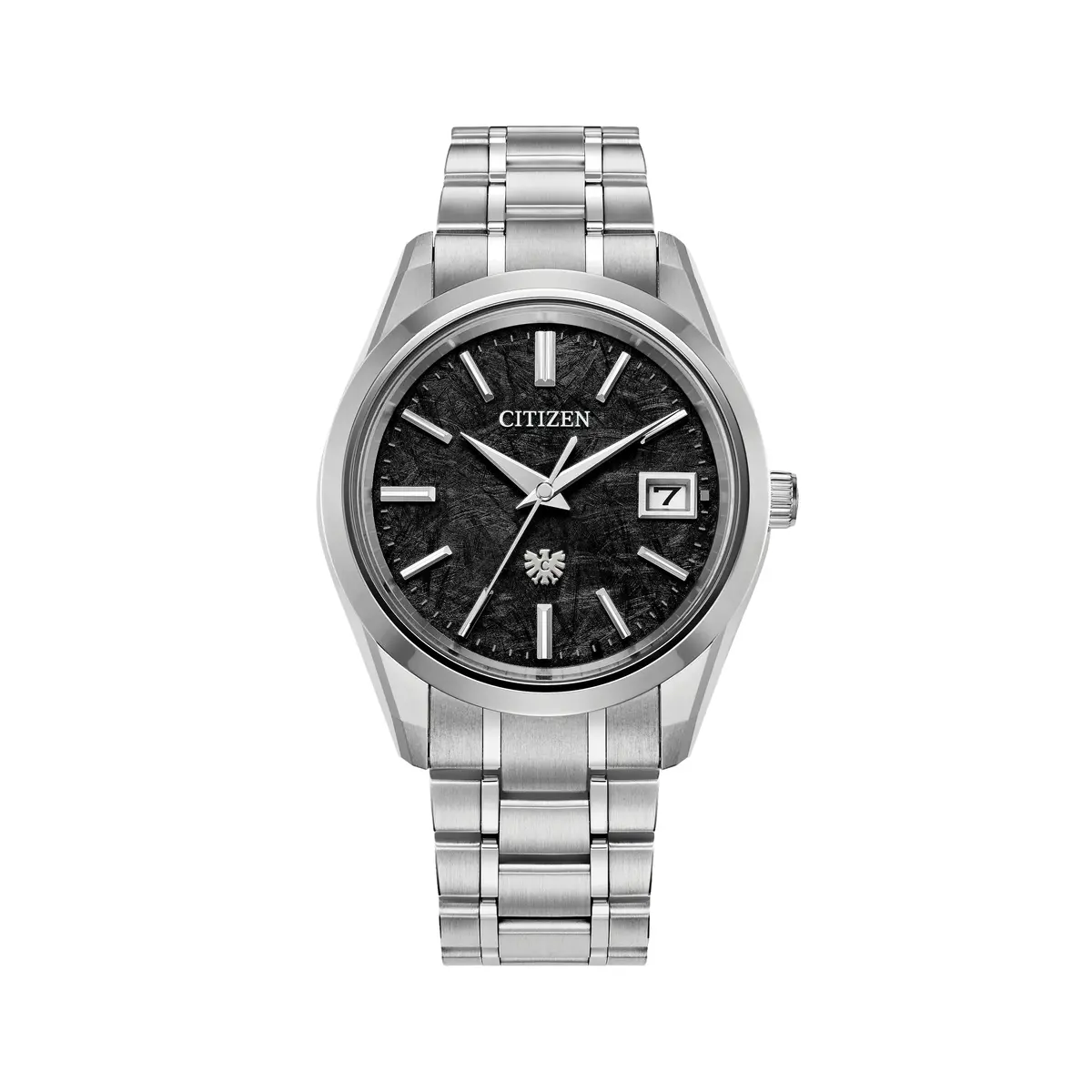 The Citizen Eco Titanium 38.3Mm - Black On Bracelet 1