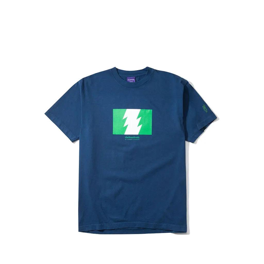 The Hundreds Anwar Wildfire T-Shirt - Navy 1