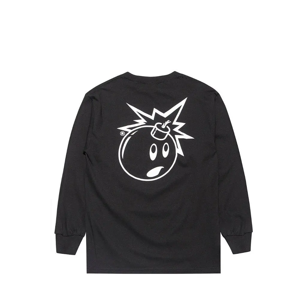 The Hundreds Forever Simple Adam L/S Tee - Black 1