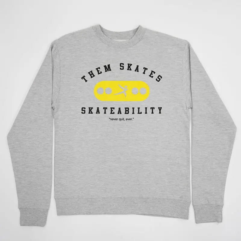 Them Skates X Skateability Crewneck 1