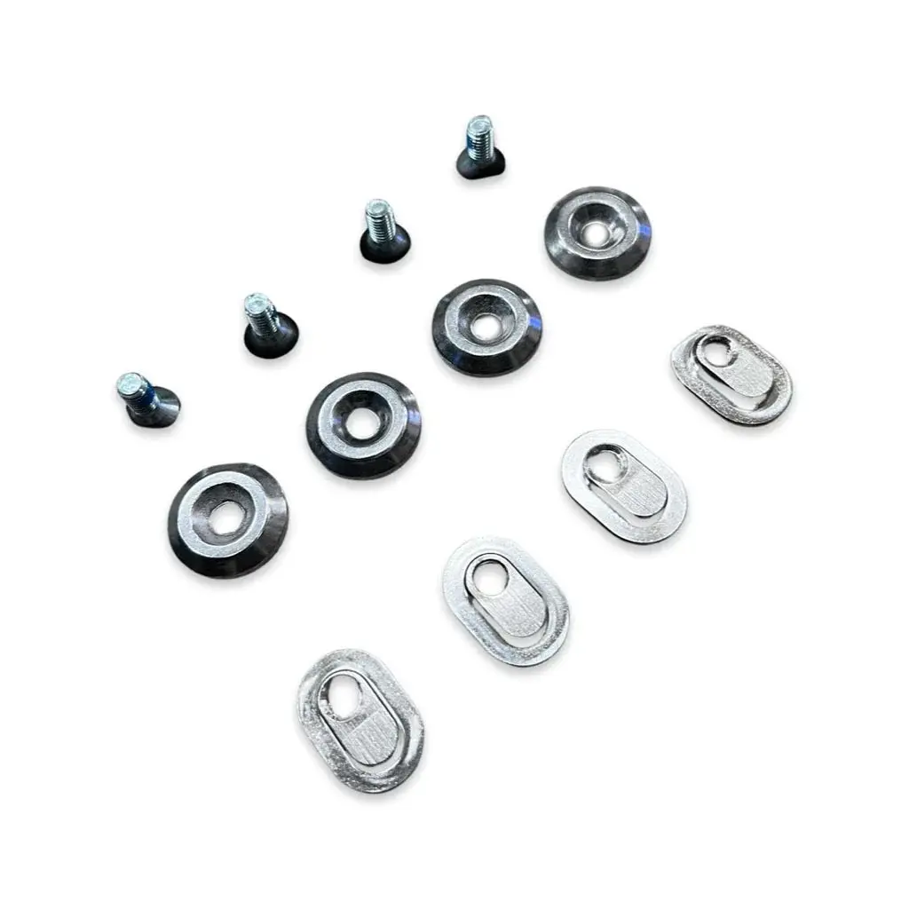 Them 909 Cuff Replacement Hardware Silver 1