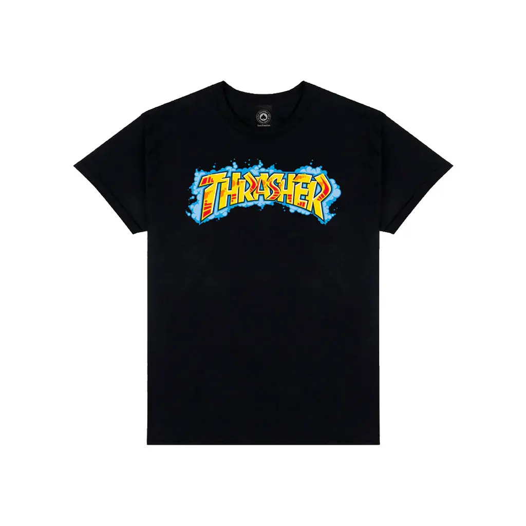 Thrasher Graff S/S Tee - Black 1