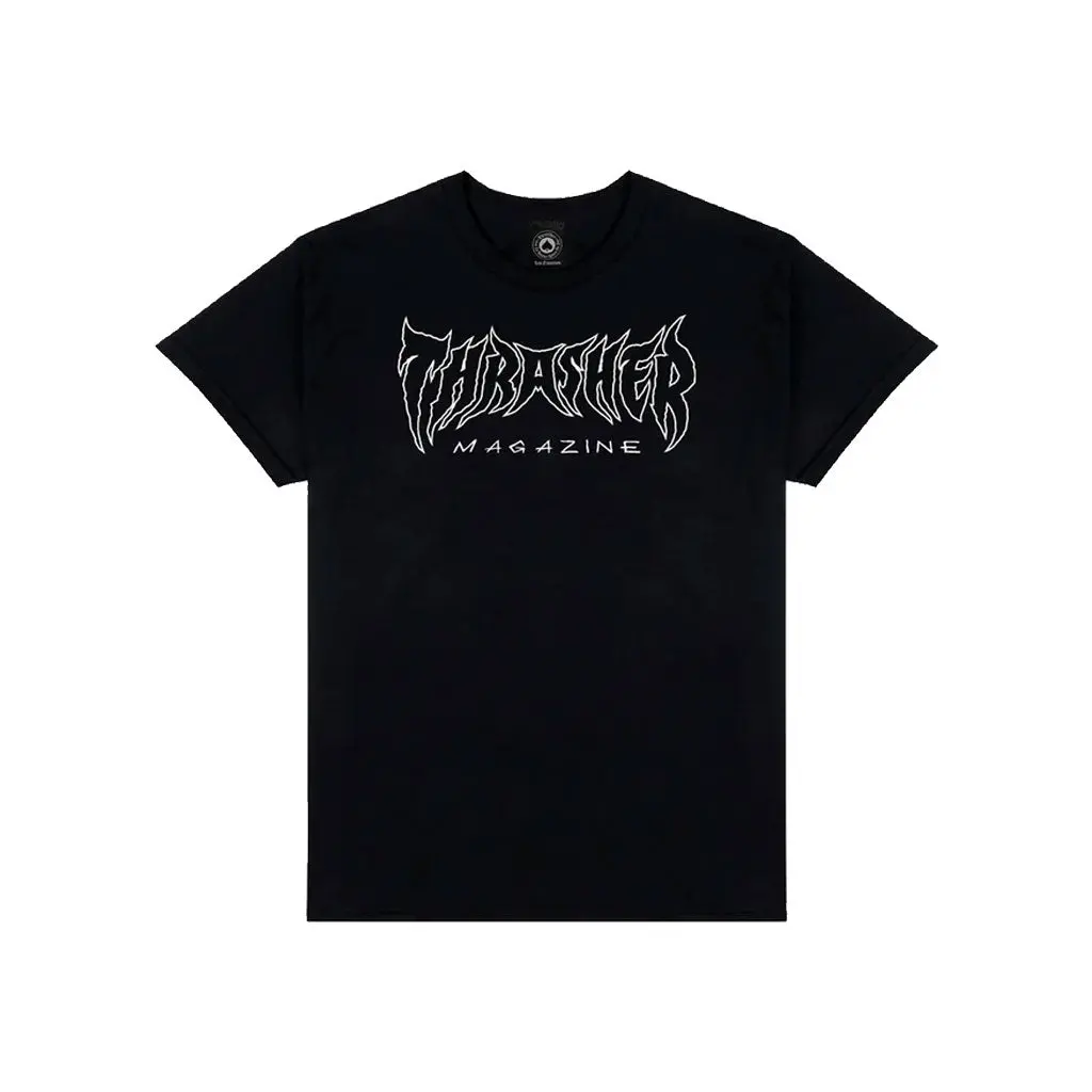 Thrasher Metal S/S Tee - Black 1