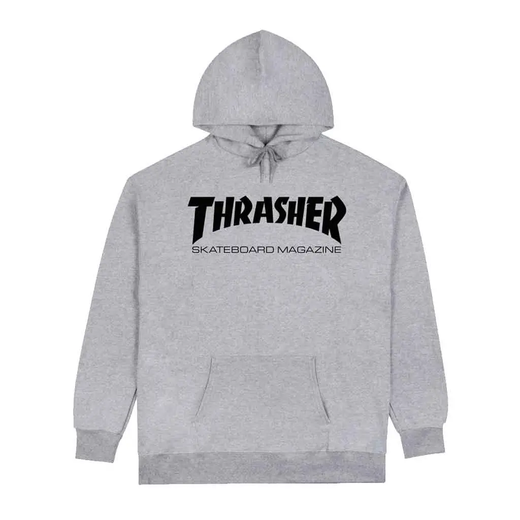 Thrasher Skate Magazine Hood - Grey 1