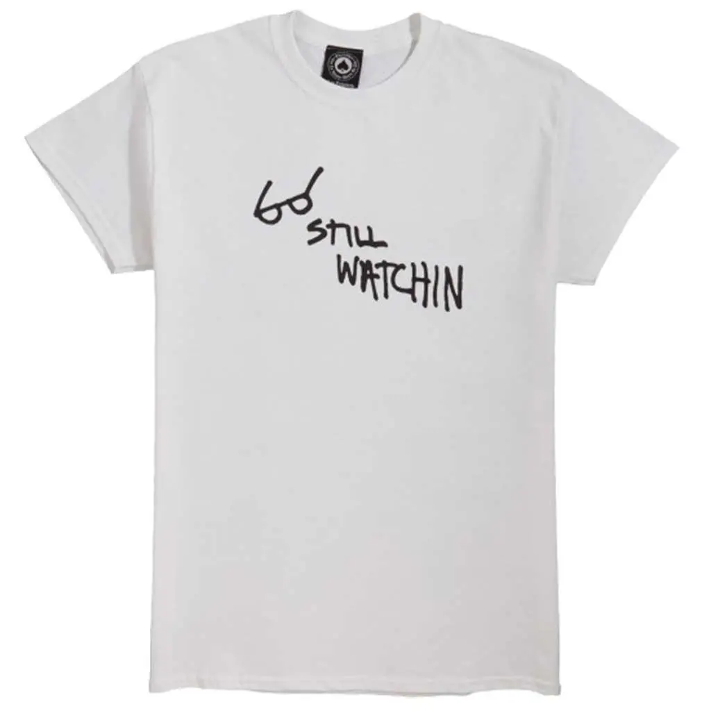 Thrasher Still Watchin Ss T-Shirt - White 1