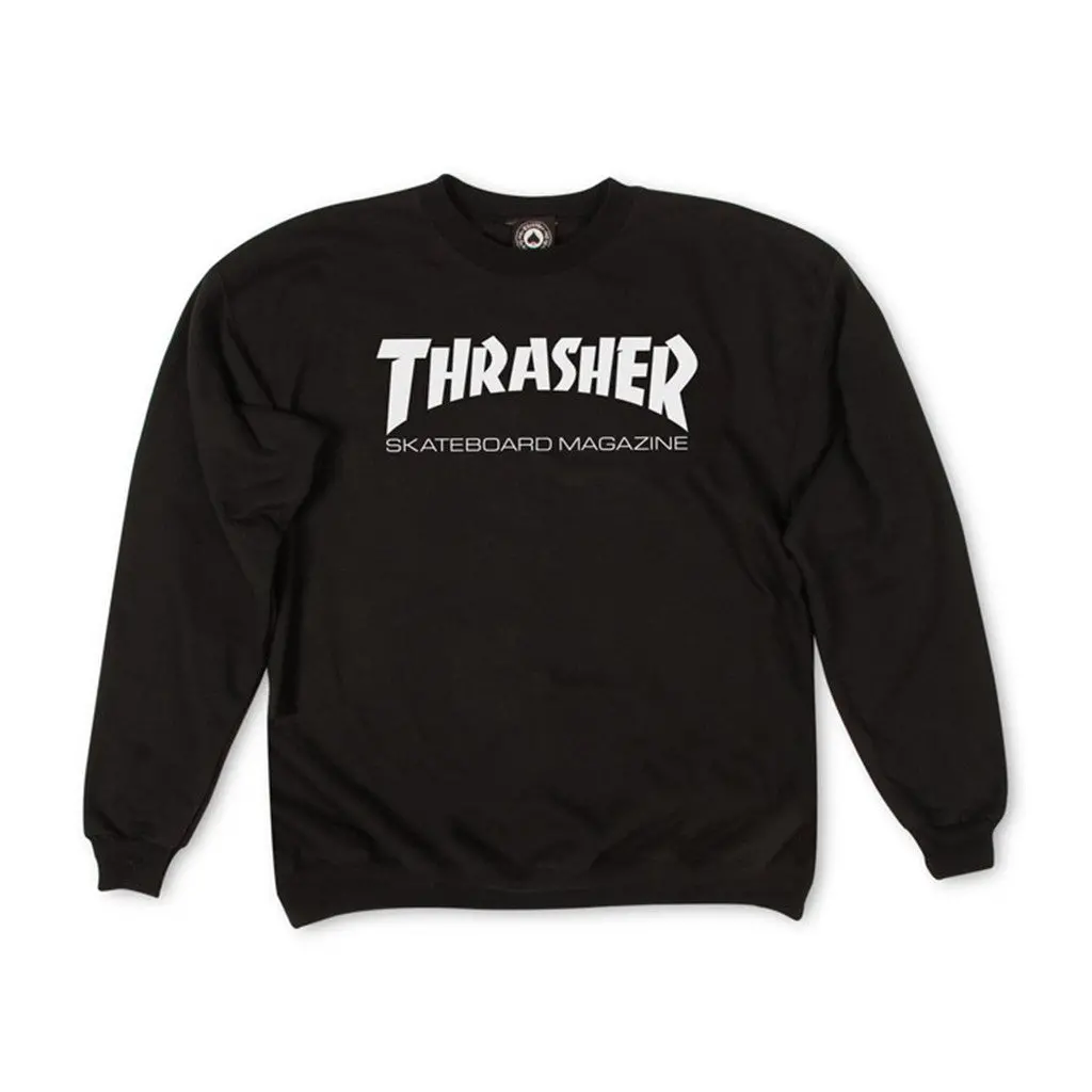 Thrasher Skate Mag Crewneck - Black 1