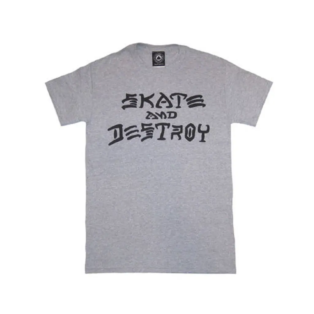 Thrasher Skate And Destroy Tee - Heather 1