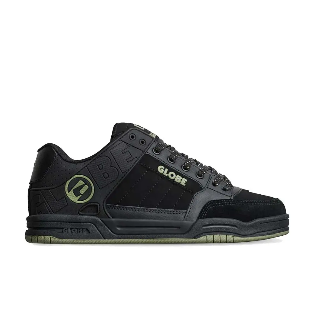 Globe Tilt Shoes - Black/Olive 1