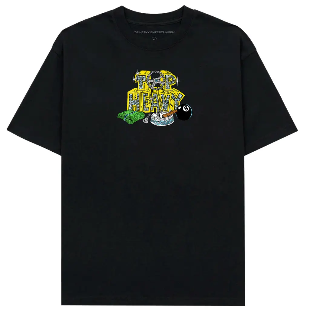 Top Heavy Payday S/S Tee - Black 1