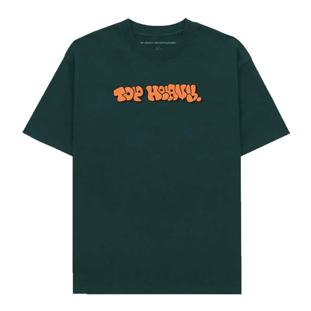 Top Heavy Throwie Tee - Forest 1