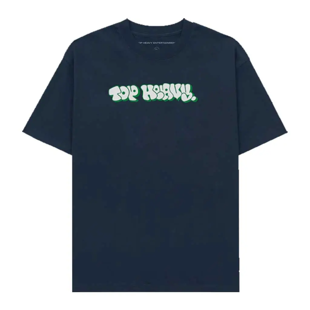 Top Heavy Throwie Tee - Navy 1