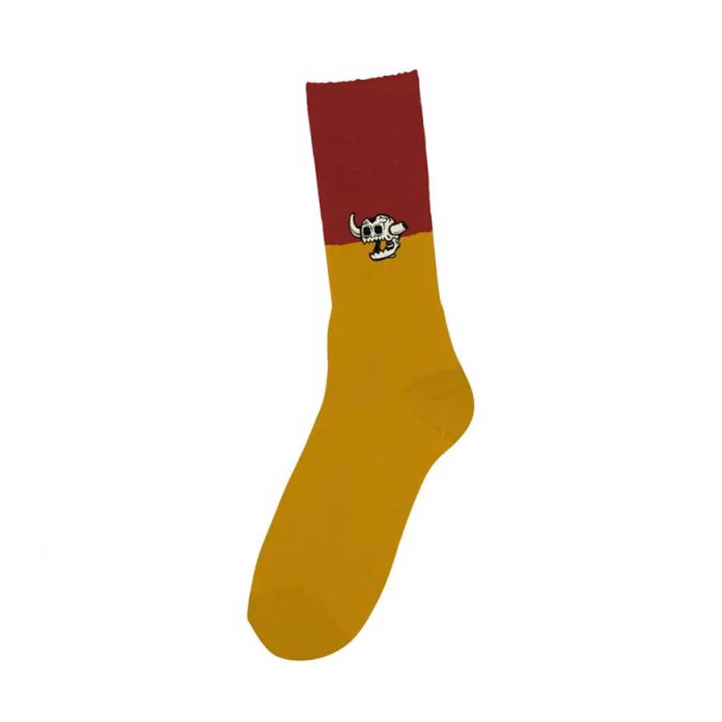 Toy Machine Dead Monster Split Sock - Maroon 1