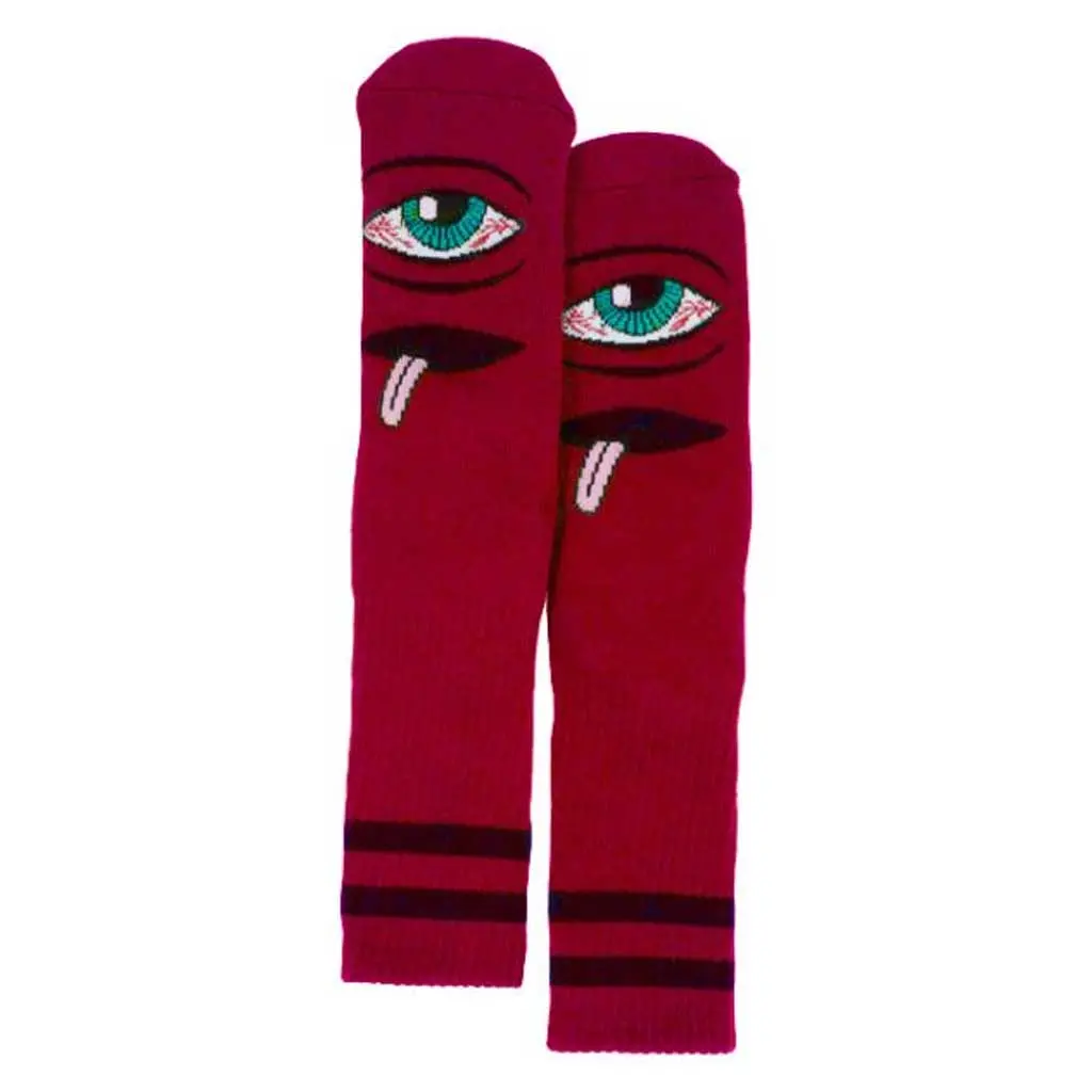 Toy Machine Bloodshot Eye Sock - Red 1