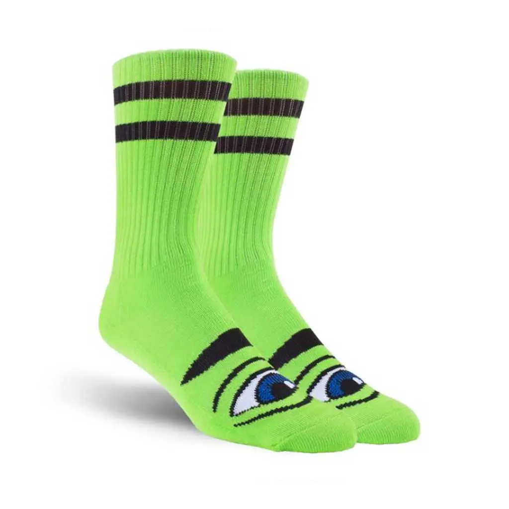 Toy Machine Sect Eye Sock - Green 1