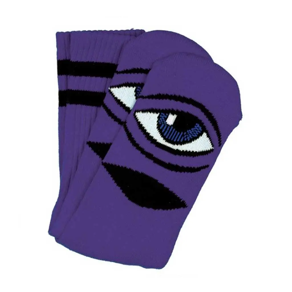 Toy Machine Sect Eye Sock - Purple 1