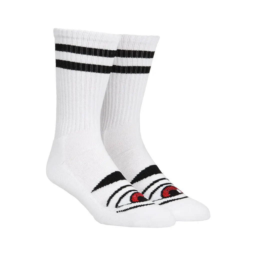 Toy Machine Sect Eye Sock Iii - White 1