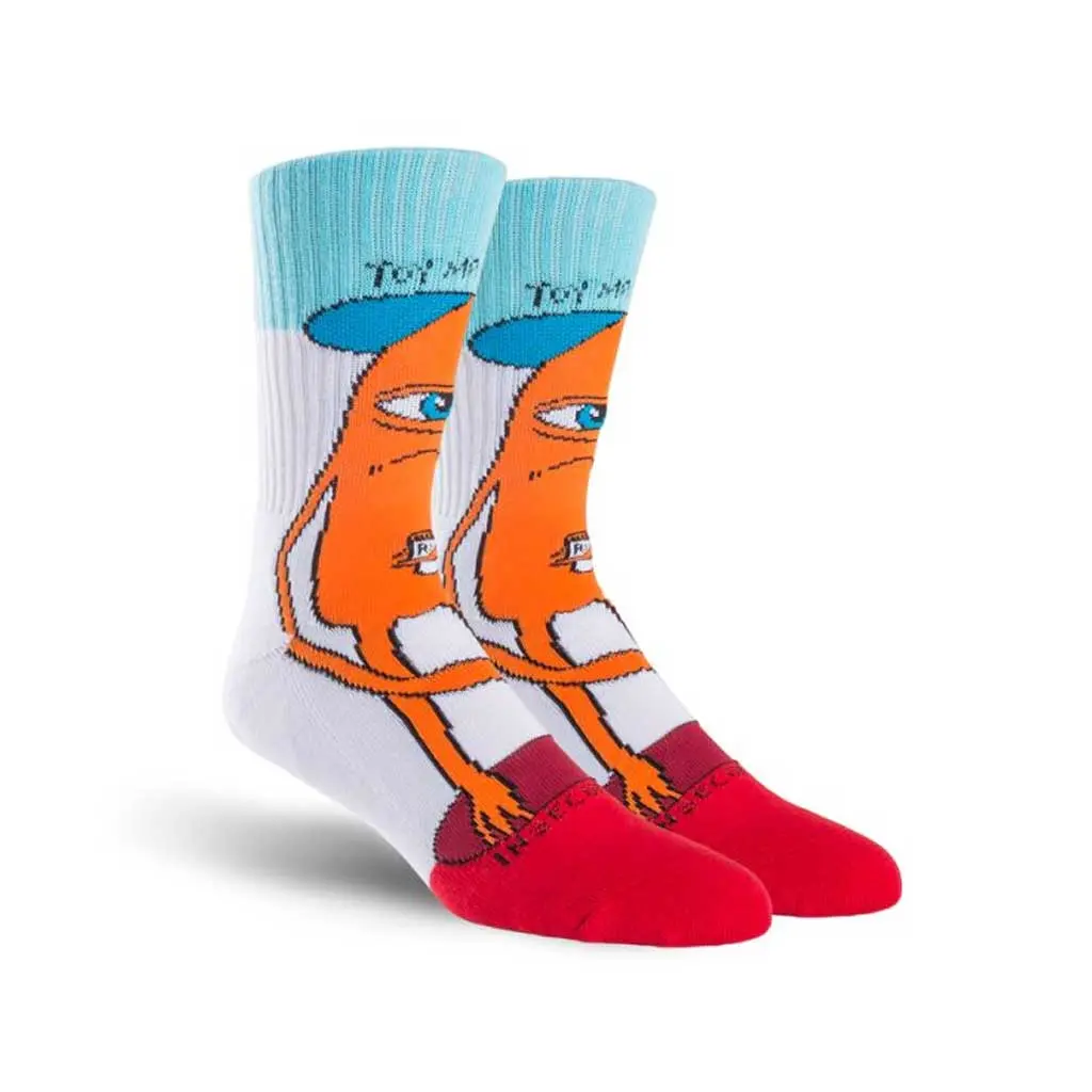 Toy Machine Insecurity Crew Sock - Multi 1