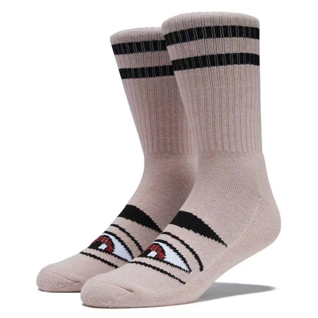 Toy Machine Sect Eye Sock - Mauve 1