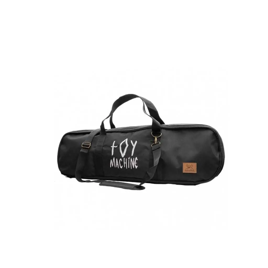 Toy Machine Black Canvas Deck Bag - Black 1