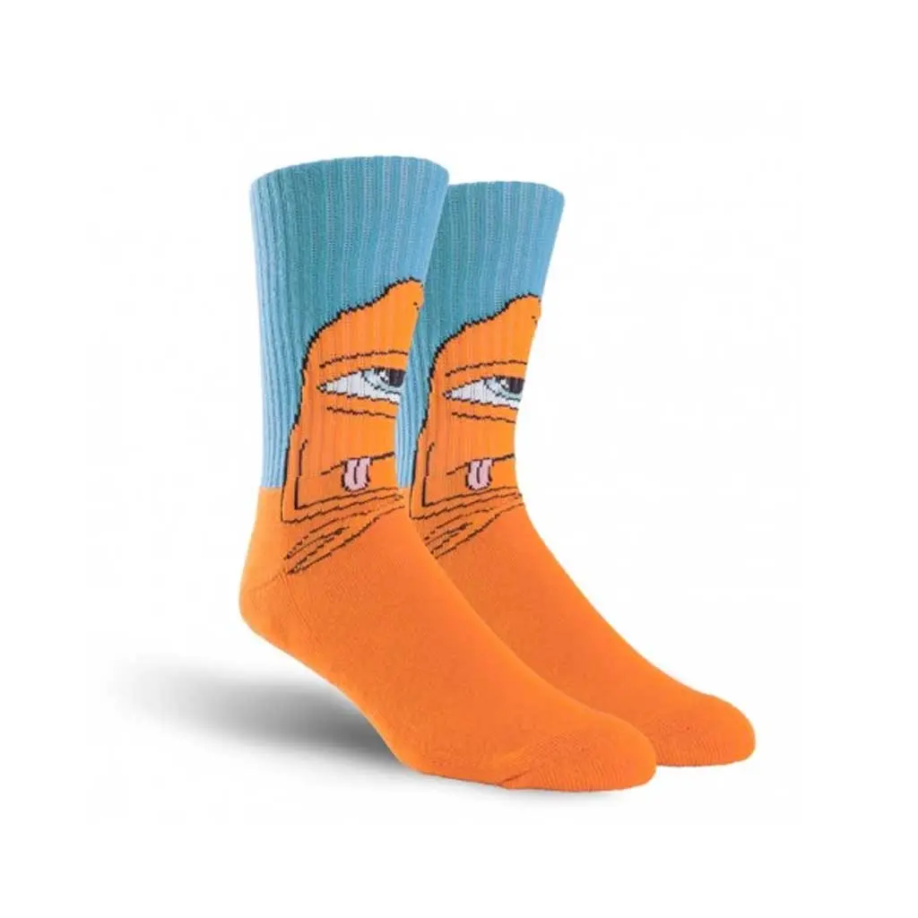Toy Machine Bored Sect Crew Socks - Blue 1