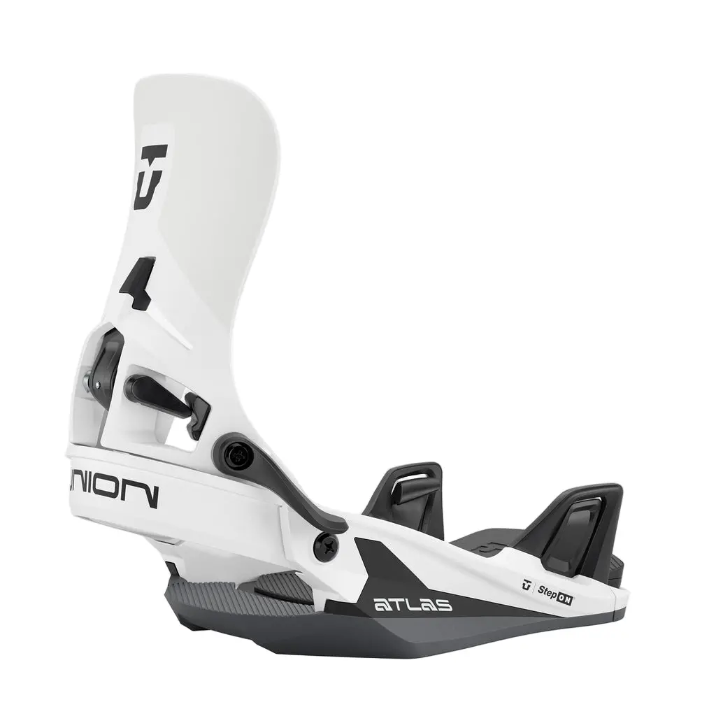 Union 25/26 Atlas Step On Bindings - White 1