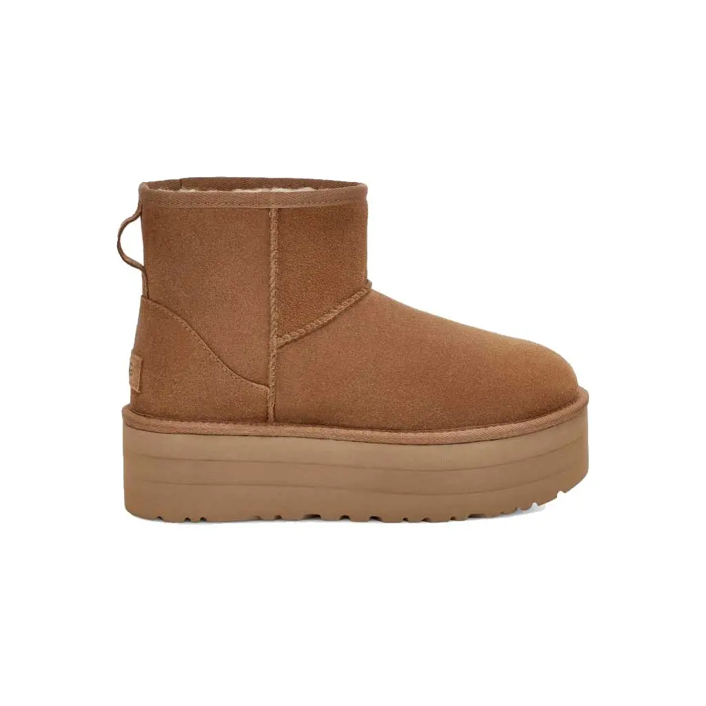 Ugg Women's Classic Mini Platform - Chestnut 1
