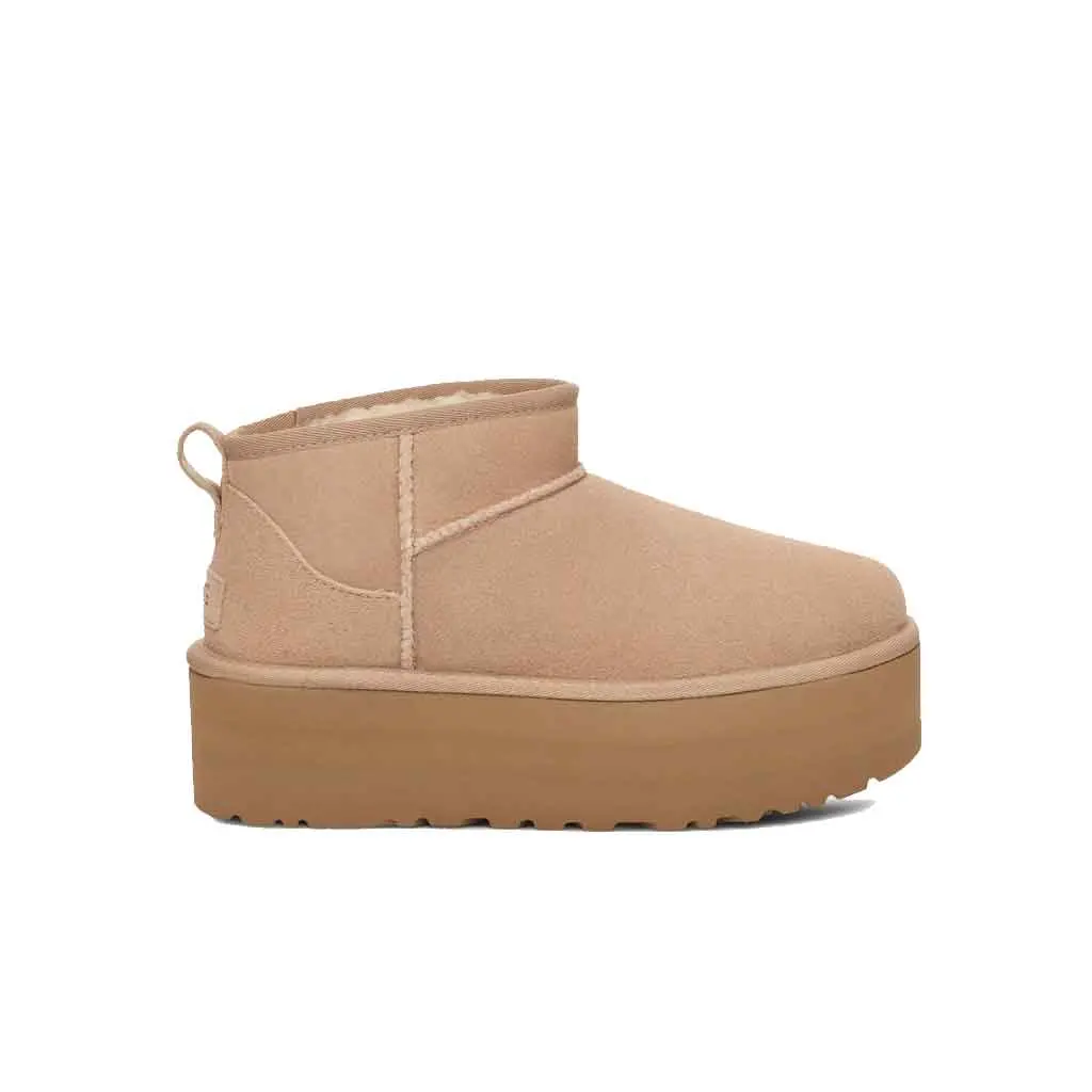 Ugg Women's Classic Ultra Mini Platform - Sand 1