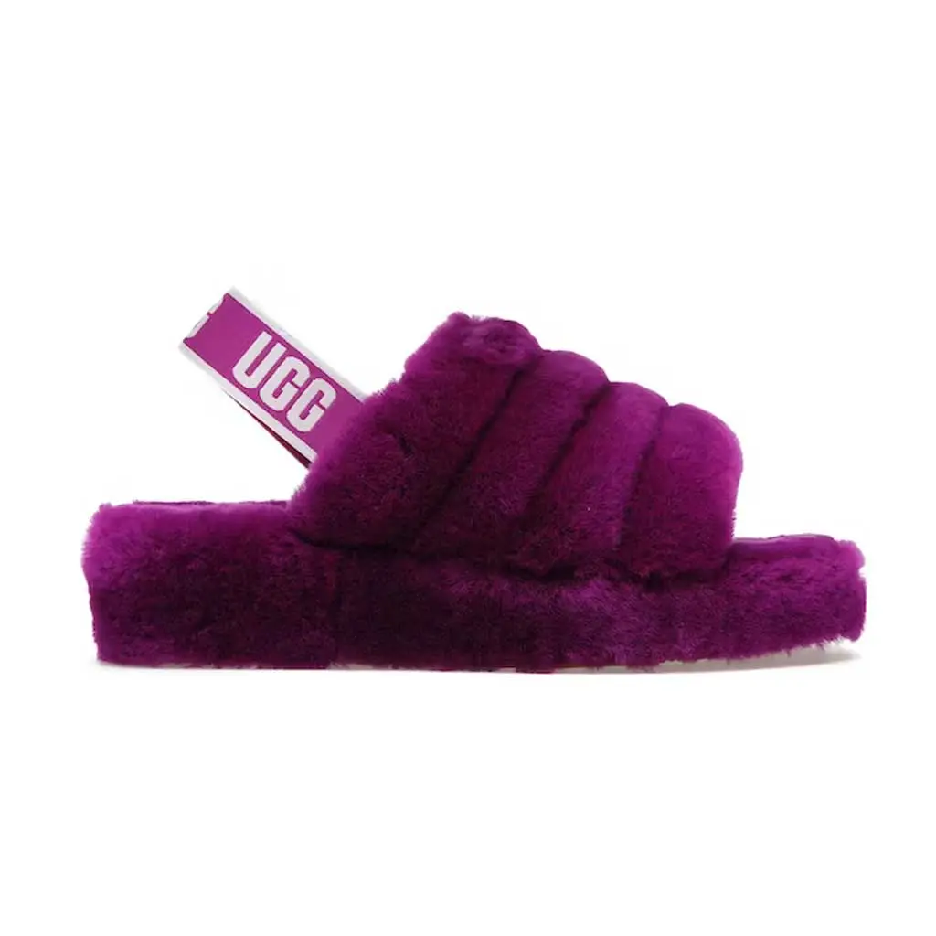 Ugg Women's Fluff Yeah Slides - Scll 1
