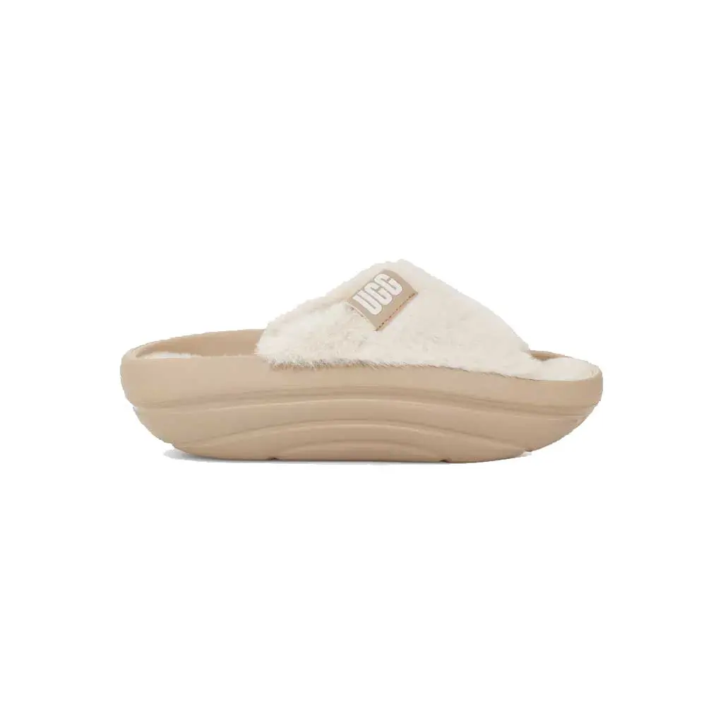 Ugg Women's Foamo Uggplush Sandal - Mustard Seed 1