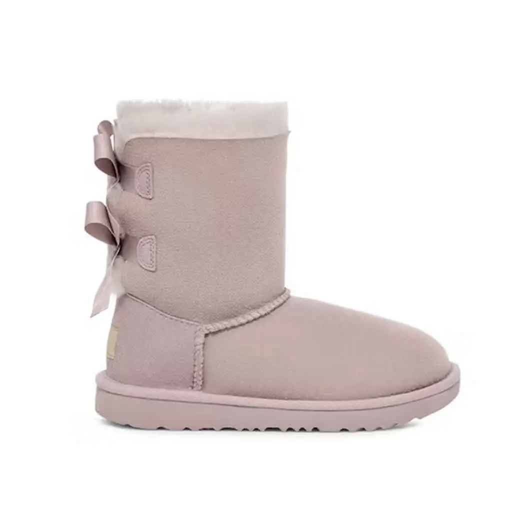 Ugg Kid's Bailey Bow Ii - Pale Smoke 1