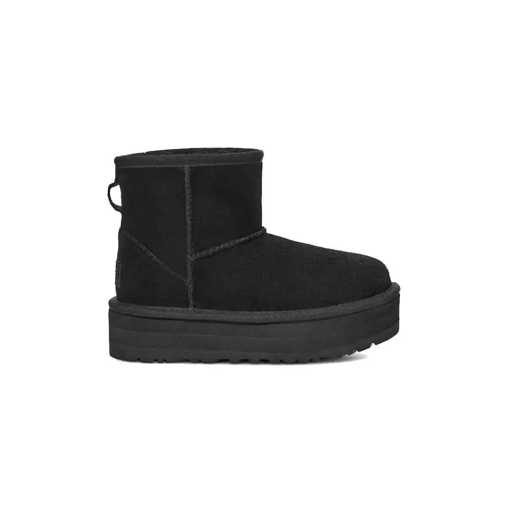 Ugg Kid's Classic Mini Platform - Black 1