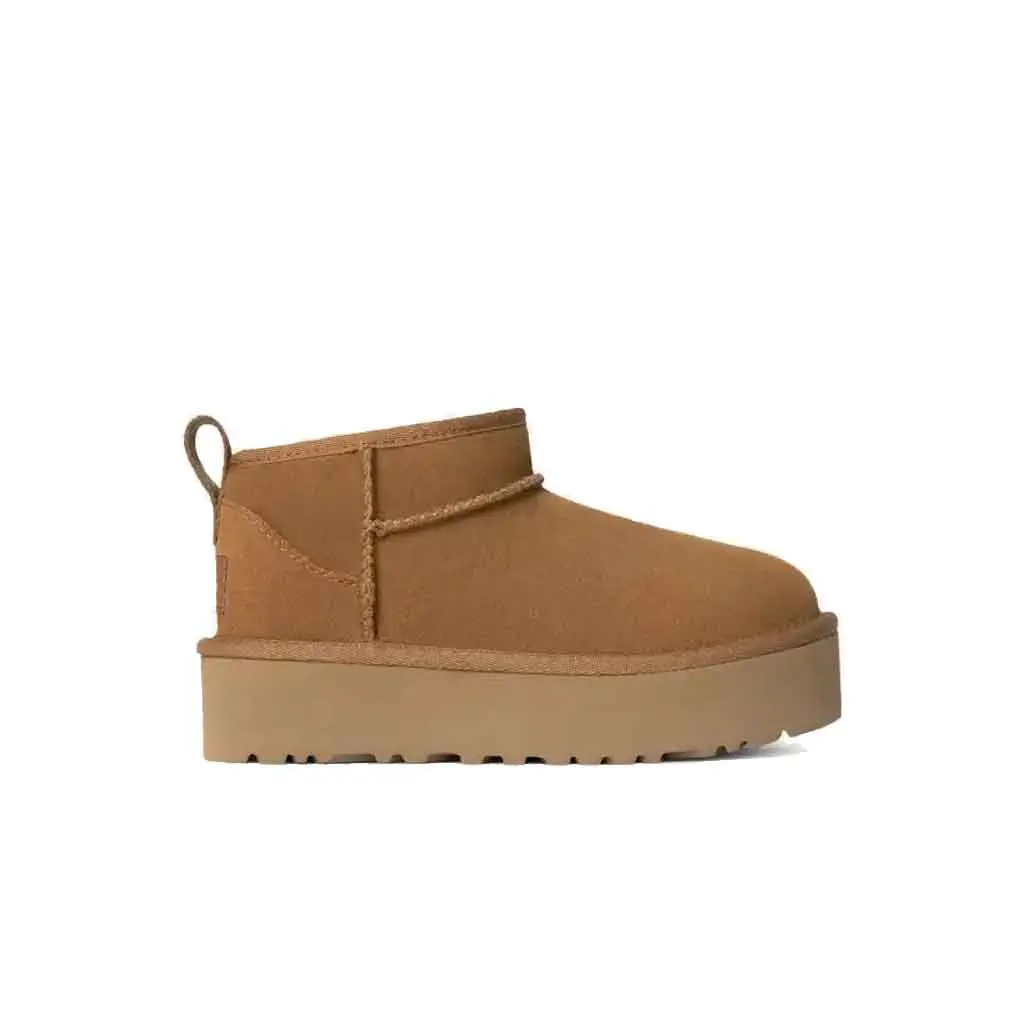 Ugg Kid's Classic Ultra Mini Platform - Chestnut 1