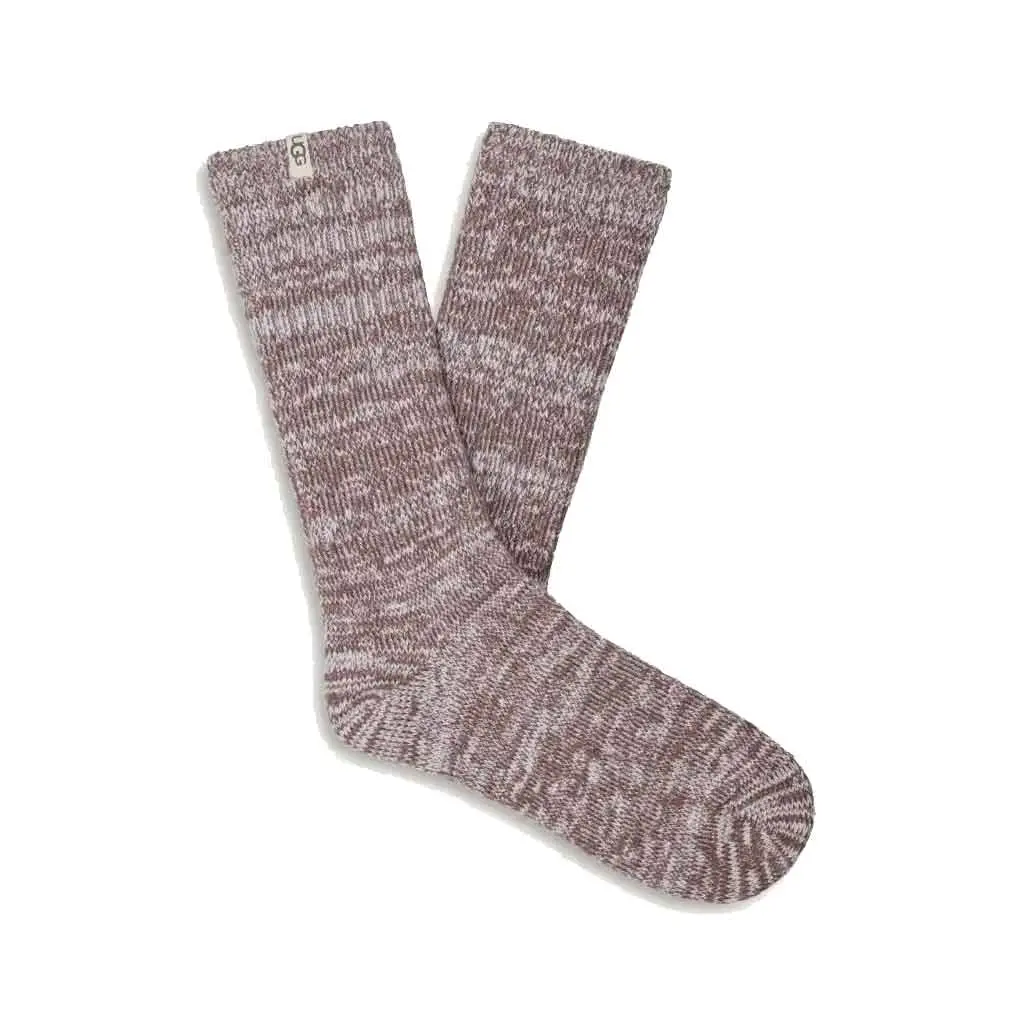 Ugg Rib Knit Slouchy Crew Socks - Dusk 1