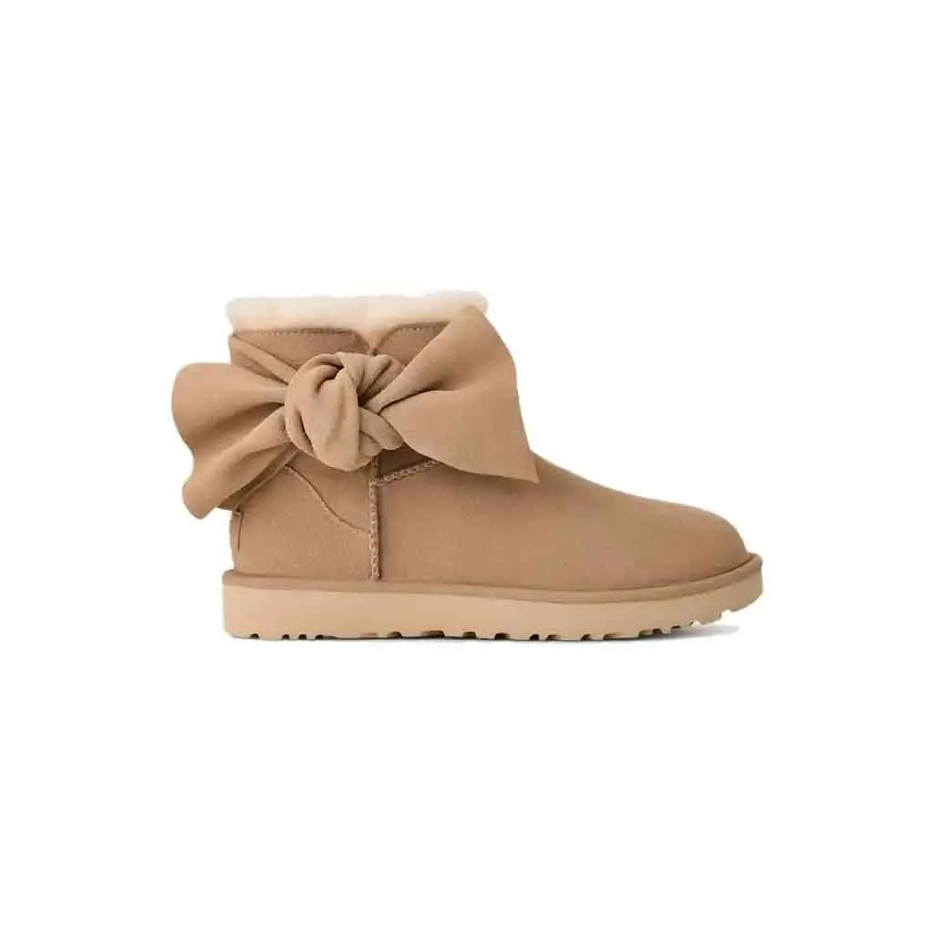 Ugg Women's Classic Mini Bow - Sand 1