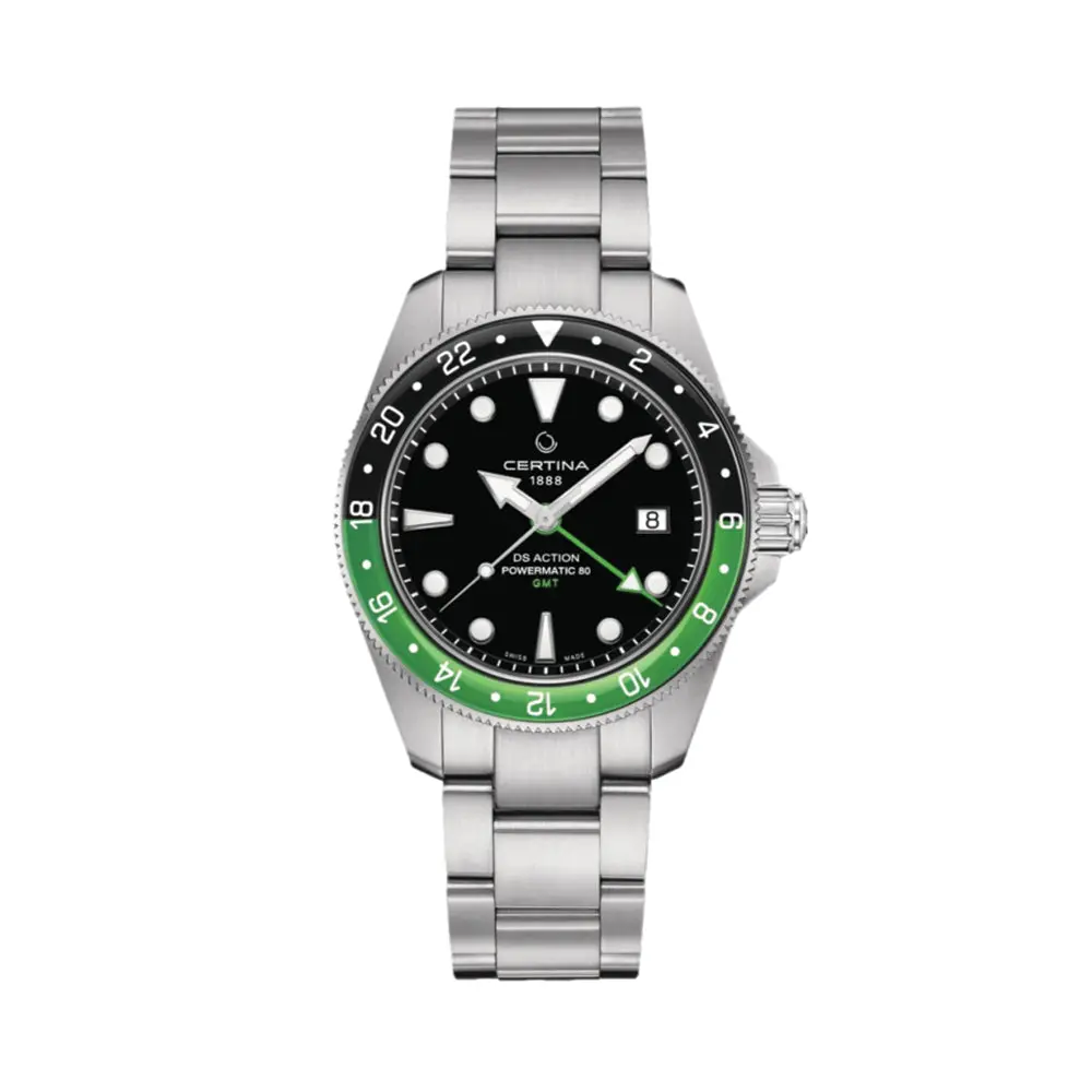 Ds Action Gmt Powermatic 80 41Mm - Black On Bracelet 1