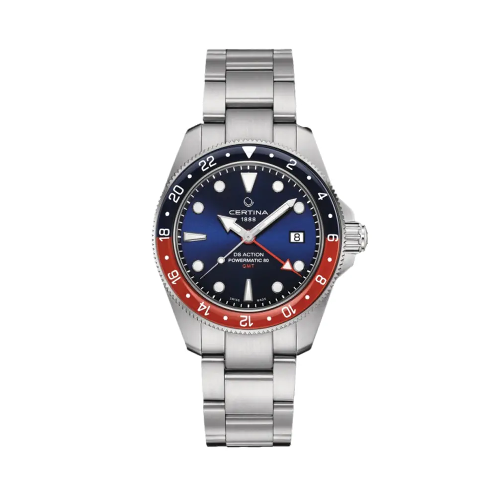 Ds Action Gmt Powermatic 80 41Mm - Blue On Bracelet 1