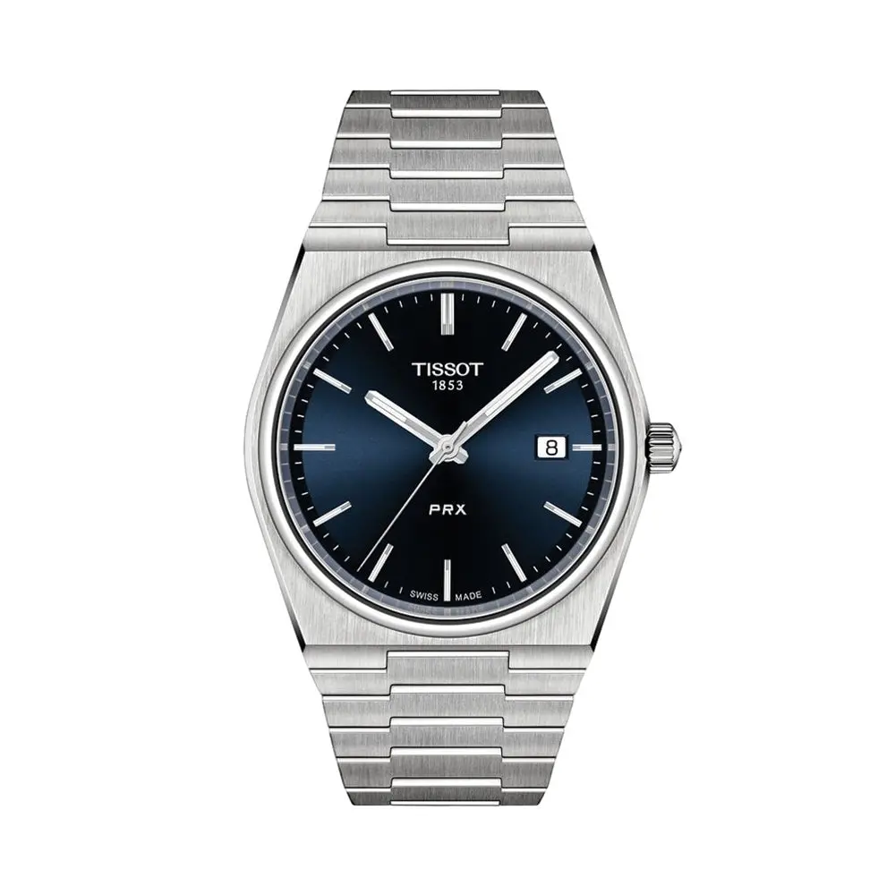 Prx Quartz 40Mm - Blue On Bracelet 1