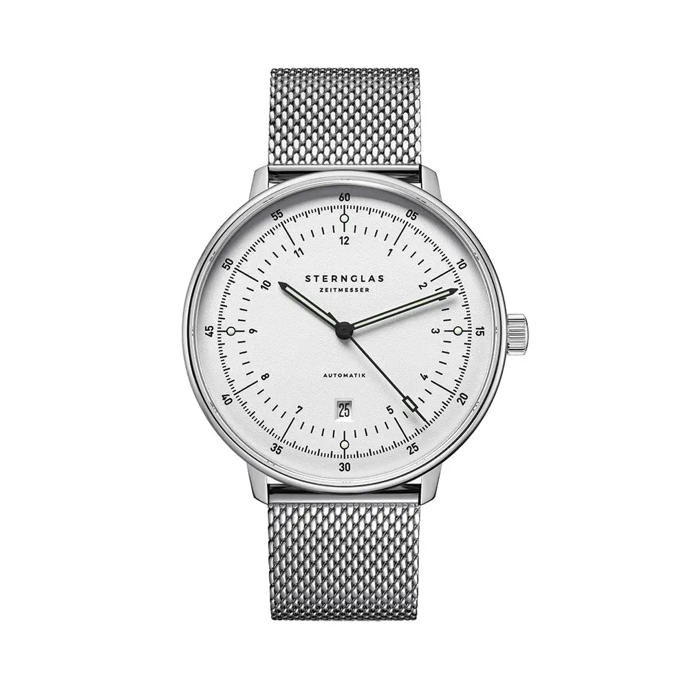 Hamburg Automatic 42Mm - Silver On Bracelet 1