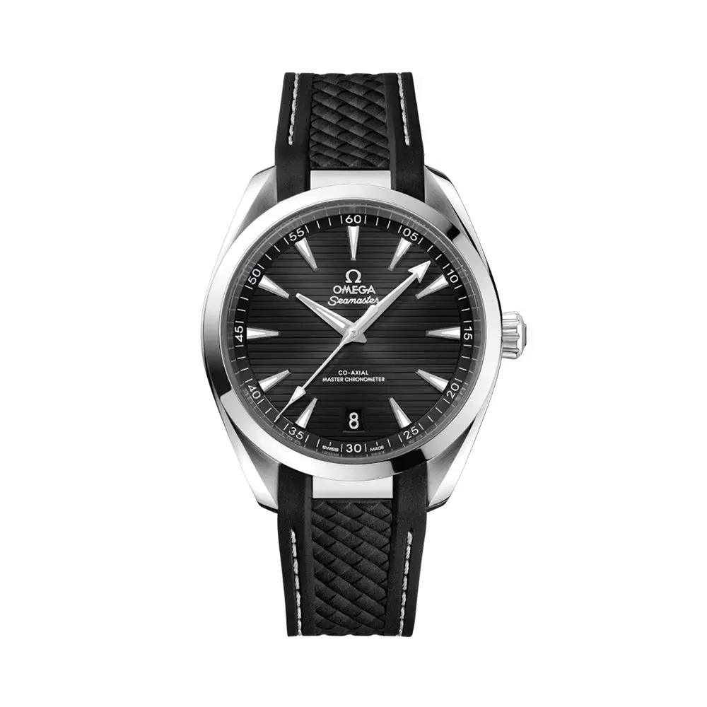 Seamaster Aqua Terra 150M 41Mm - Black On Rubber Strap 1